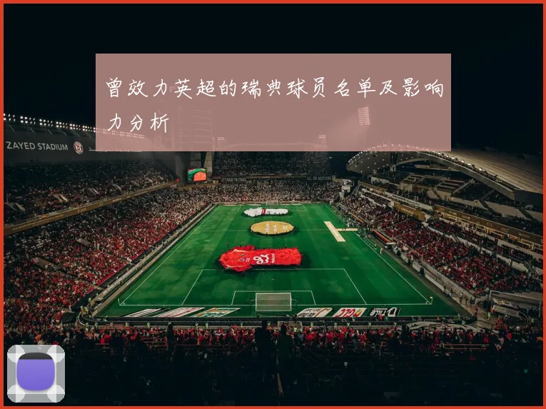 曾效力英超的瑞典球员名单及影响力分析