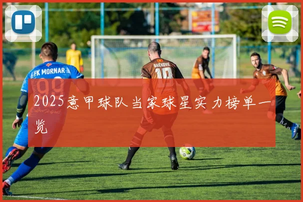 2025意甲球队当家球星实力榜单一览